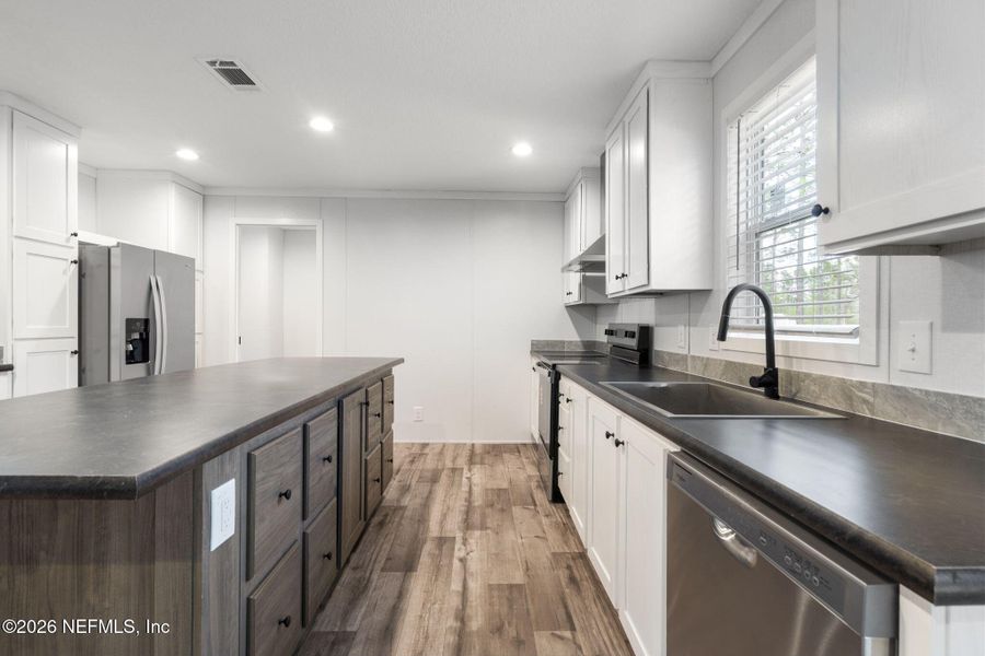 Furnished interior view inside a new home in , Hawthorne (Image 12).