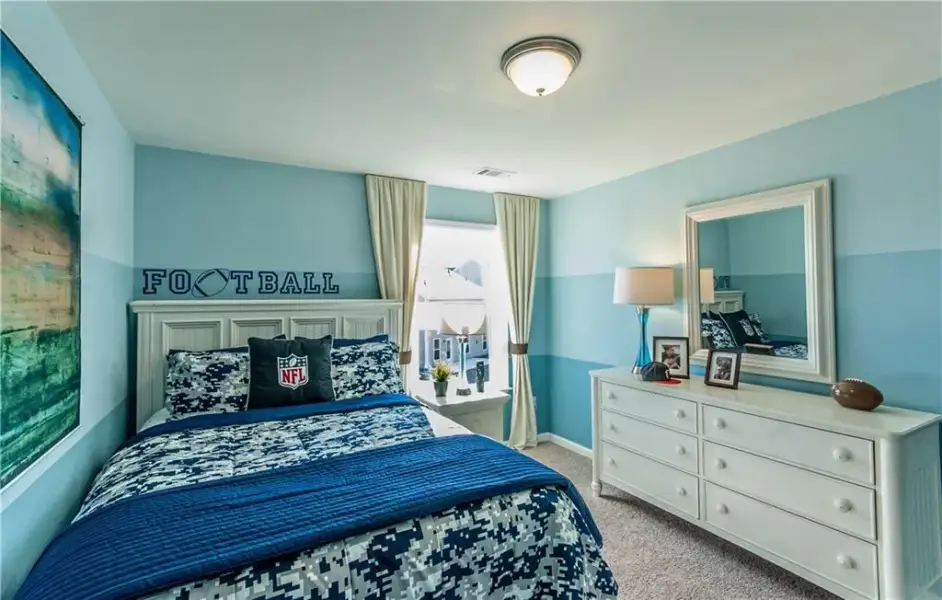 Furnished interior view inside a new home in Sierra Creek, Hoschton (Image 14).