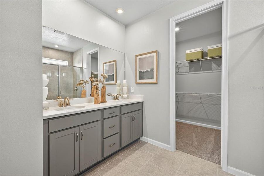 Furnished interior view inside a new home in Crosswind Ranch, Parrish (Image 14).