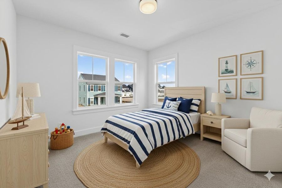 Furnished interior view inside a new home in , Summerville (Image 11).