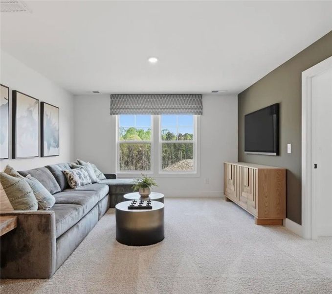 An inviting secondary living area, perfect for rel An inviting secondary living area, perfect for rel
