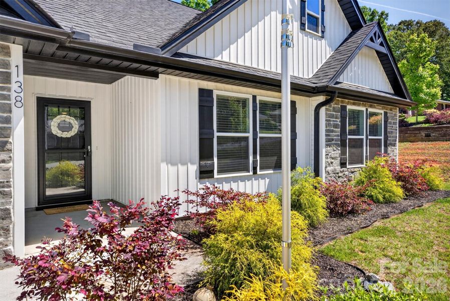 Exterior details and patio area of a home in , Cowpens (Image 33). Exterior details and patio area of a home in , Cowpens (Image 33).