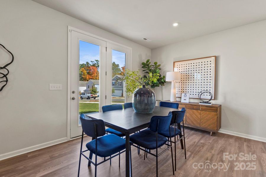 Furnished interior view inside a new home in The Meadows at Asbury Ridge, York (Image 18).