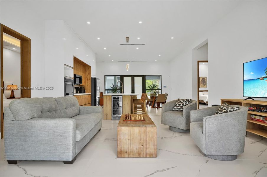 Furnished interior view inside a new home in , Naples (Image 8).