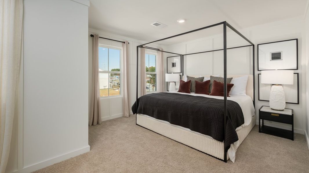 Furnished interior view inside a new home in Mableton Station, Mableton (Image 23). Furnished interior view inside a new home in Mableton Station, Mableton (Image 23).