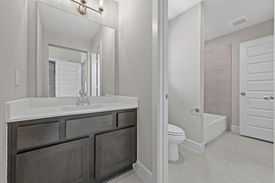 Furnished interior view inside a new home in Jubilee, Hockley (Image 19).