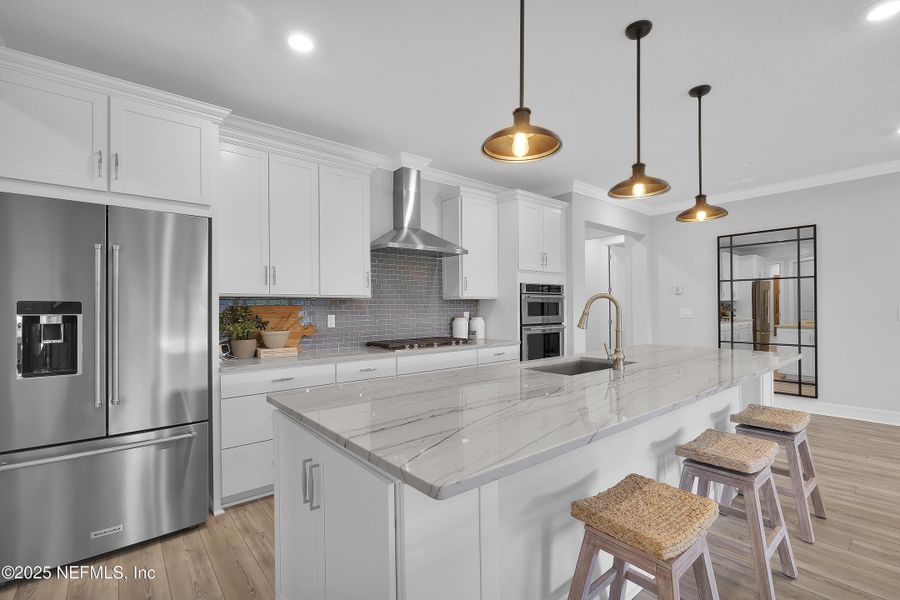Furnished interior view inside a new home in Hyland Trail, Green Cove Springs (Image 12). Furnished interior view inside a new home in Hyland Trail, Green Cove Springs (Image 12).