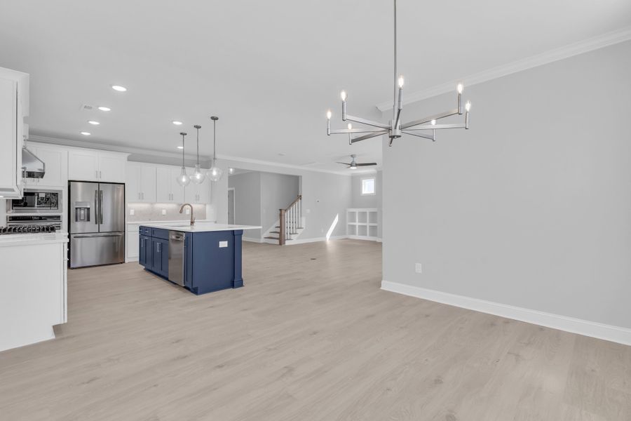 Representative unfurnished interior of a home built from the The Hampton by RobuckHomes in Windwater, Hampstead (Image 59).
