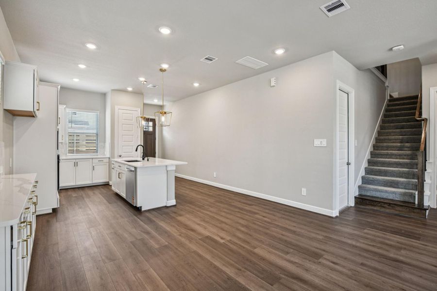 Spacious, unfurnished interior of a new home in Spring Brook Village - Luxe Series, Houston (Image 29).