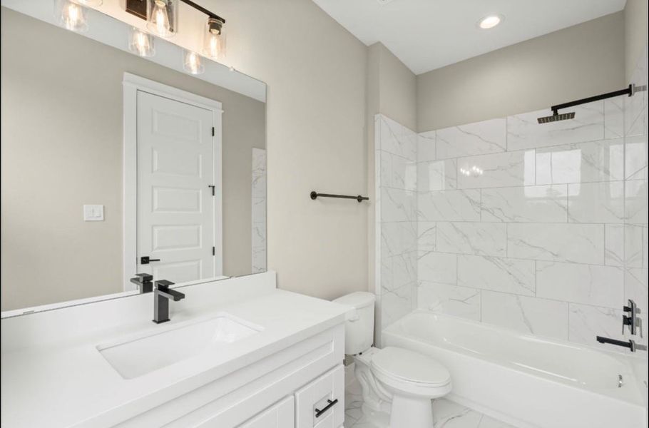 Furnished interior view inside a new home in , Houston (Image 9). Furnished interior view inside a new home in , Houston (Image 9).