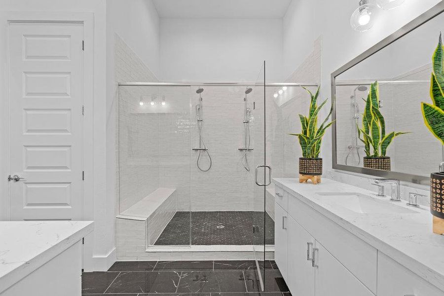 Furnished interior view inside a new home in Bluebonnet Lofts, Austin (Image 11).