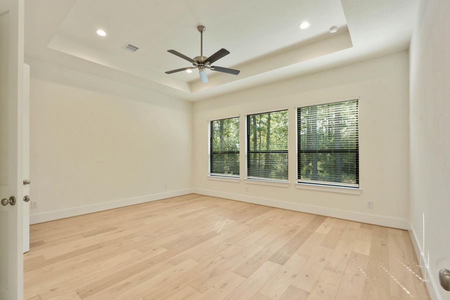 Spacious, unfurnished interior of a new home in The Cedars, Plantersville (Image 11).