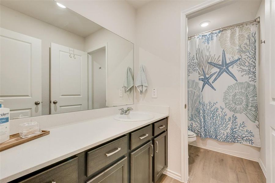 Furnished interior view inside a new home in , Princeton (Image 28).