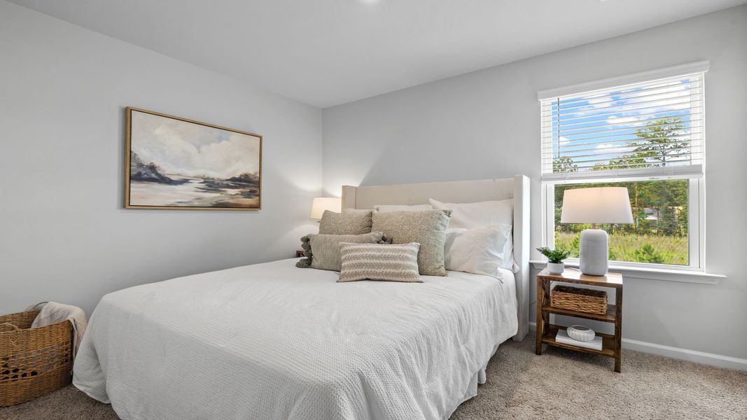 Furnished interior view inside a new home in The Retreat at East Argent, Ridgeland (Image 13).