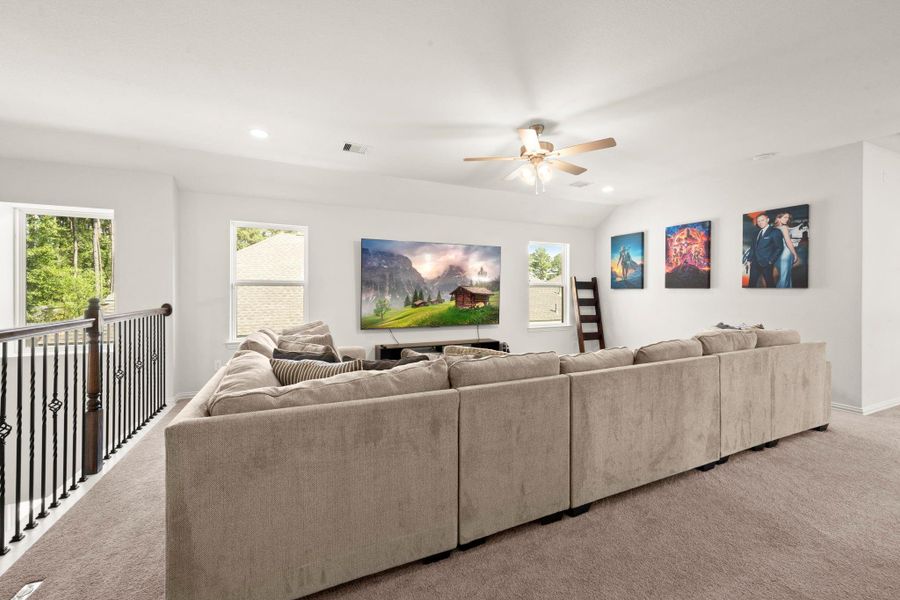 Furnished interior view inside a new home in , Conroe (Image 17). Furnished interior view inside a new home in , Conroe (Image 17).