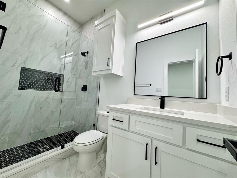 Furnished interior view inside a new home in , Greenville (Image 9).