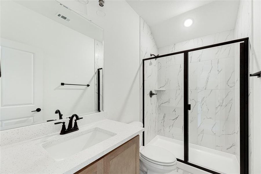 Furnished interior view inside a new home in Mosaic, Celina (Image 19).