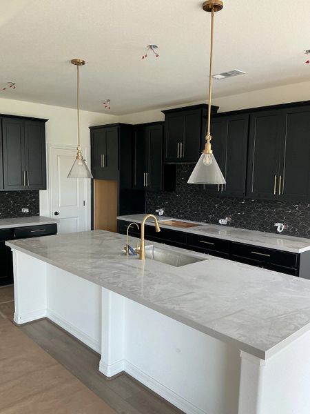 Construction progress- Kitchen Construction progress- Kitchen