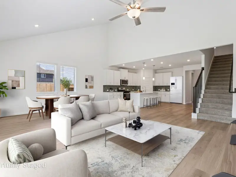 Furnished interior view inside a new home in Kingdom Heights, Rosenberg (Image 3).