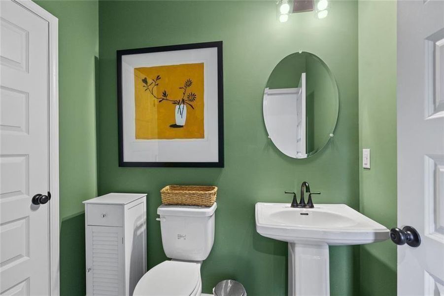 Furnished interior view inside a new home in Glen at Cave Springs, Douglasville (Image 23).