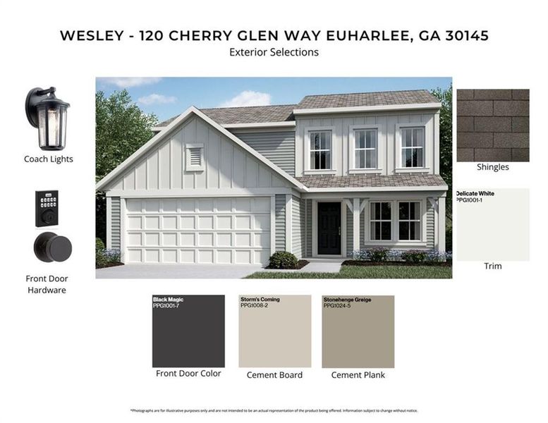 Sample of building materials used in homes in Cherry Glen, Euharlee (Image 2). Sample of building materials used in homes in Cherry Glen, Euharlee (Image 2).
