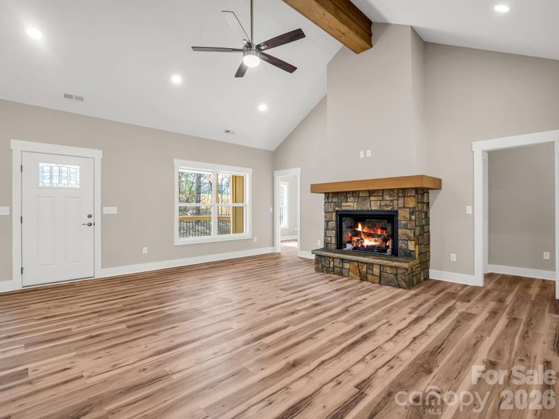 Spacious, unfurnished interior of a new home in , Morganton (Image 14).