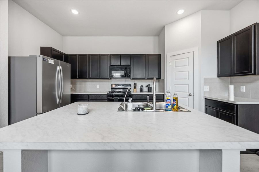 Furnished interior view inside a new home in , New Caney (Image 9).