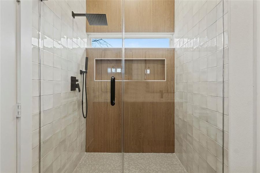 Close-up of interior finishes inside a home in , Dallas (Image 12).