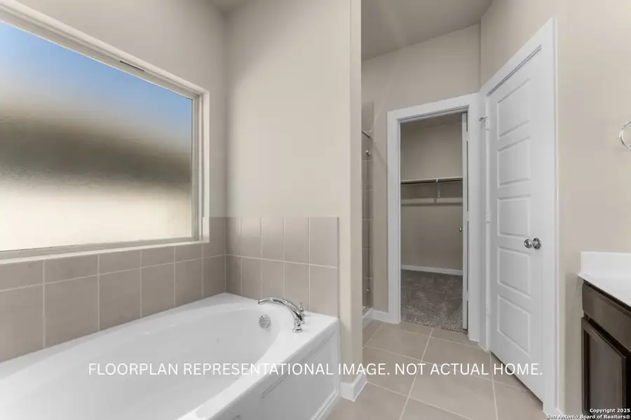 Furnished interior view inside a new home in Winding Brook, San Antonio (Image 13).