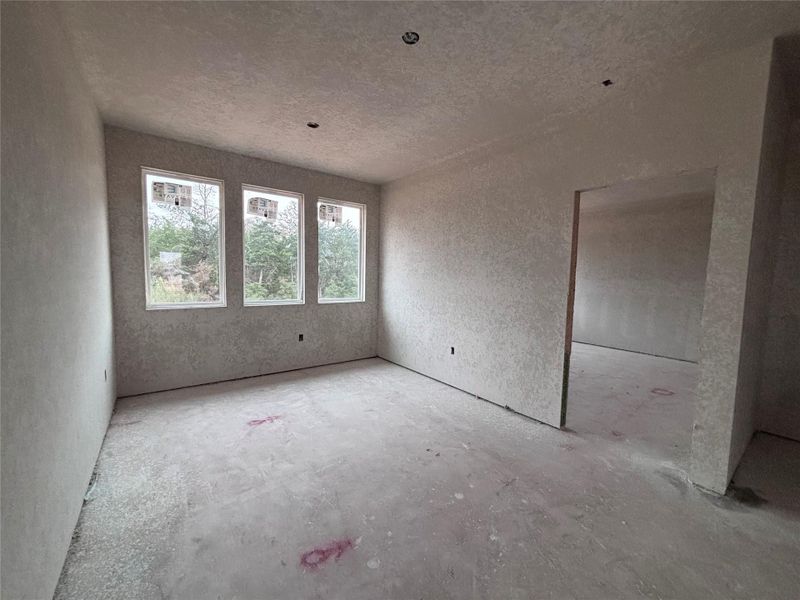 In-progress construction of a new home in The Colony 45s, Bastrop, TX (Image 17).