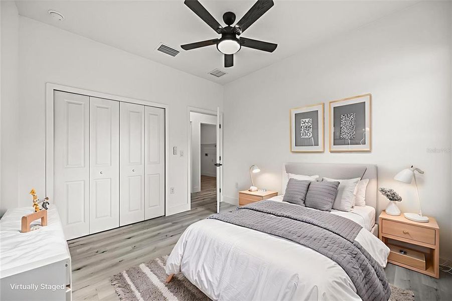 Furnished interior view inside a new home in , Palm Bay (Image 8). Furnished interior view inside a new home in , Palm Bay (Image 8).