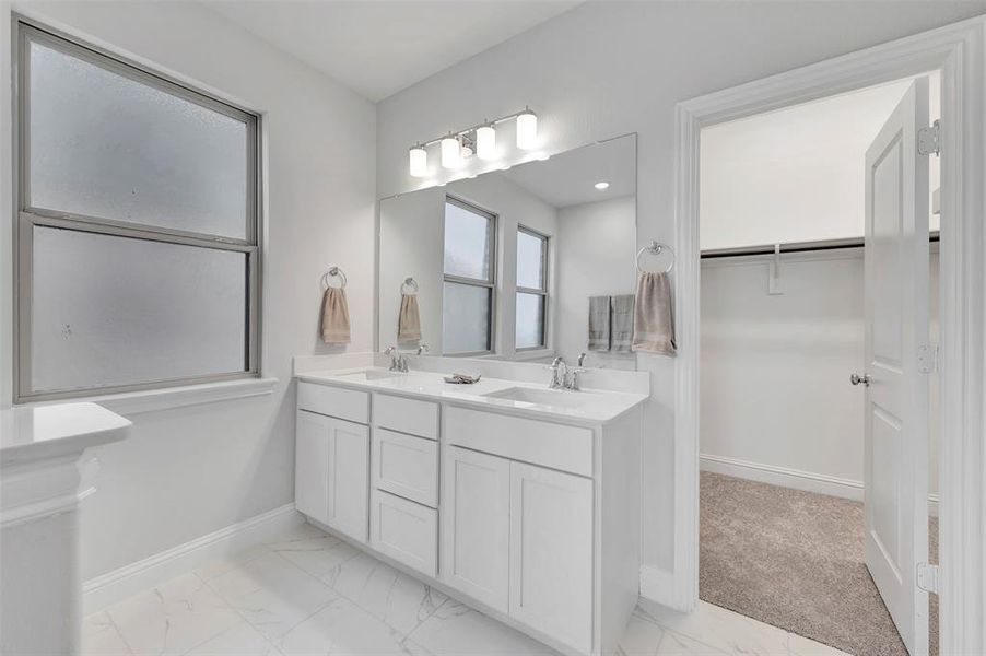Furnished interior view inside a new home in Lilybrooke at Legacy Hills, Celina (Image 10).