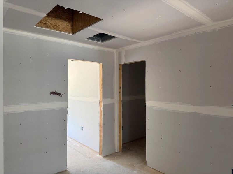 In-progress construction of a new home in Towns at The Point, Rolesville, NC (Image 11).