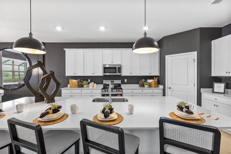 Furnished interior view inside a new home in Rye Ranch, Parrish (Image 6).