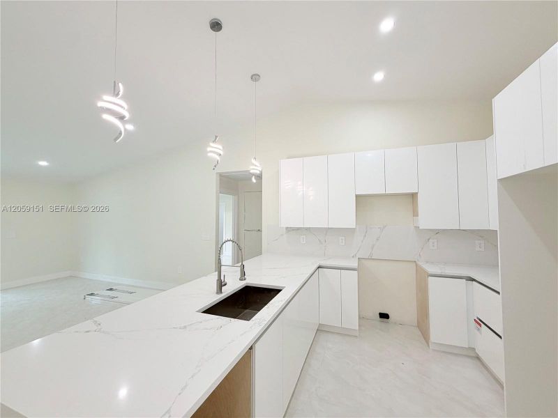 Furnished interior view inside a new home in , Lehigh Acres (Image 7).