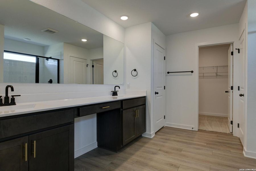 Furnished interior view inside a new home in The Wilder, Adkins (Image 11).
