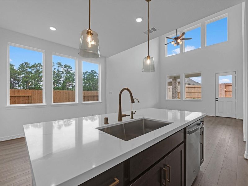 Close-up of interior finishes inside a home in Emory Glen, Magnolia (Image 13).