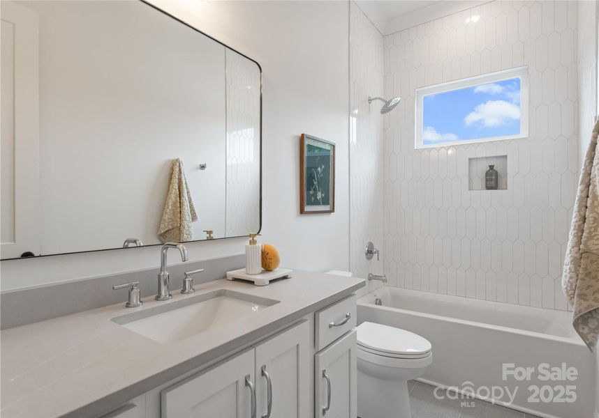 Furnished interior view inside a new home in , Charlotte (Image 38).