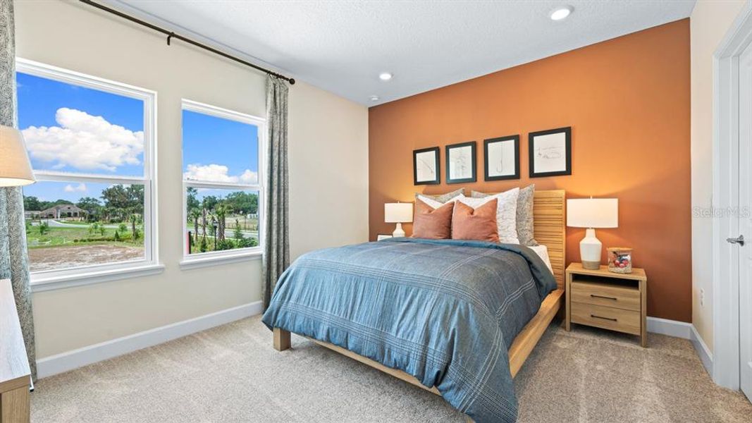 Furnished interior view inside a new home in Firethorn, Parrish (Image 42). Furnished interior view inside a new home in Firethorn, Parrish (Image 42).