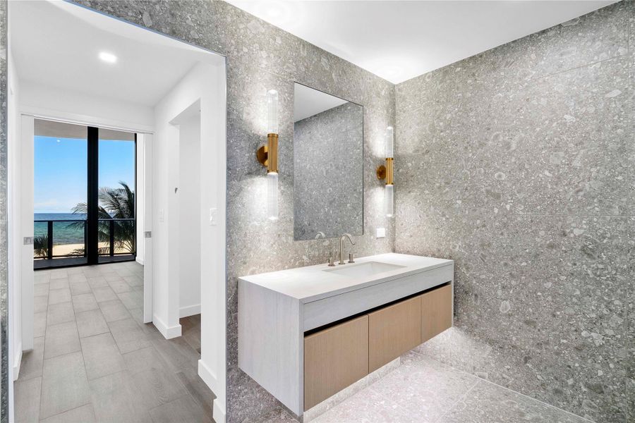 Furnished interior view inside a new home in Casamar, Pompano Beach (Image 14). Furnished interior view inside a new home in Casamar, Pompano Beach (Image 14).