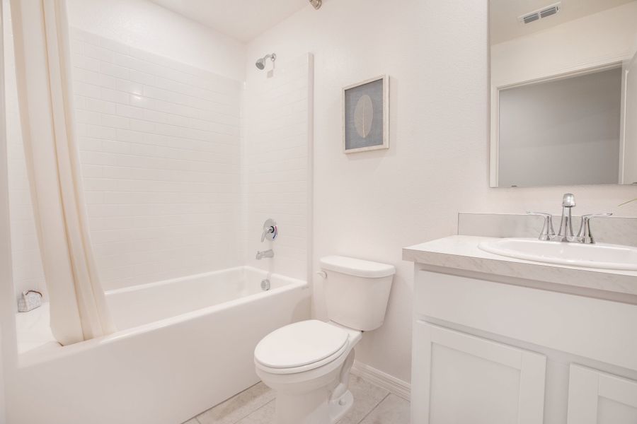 Representative furnished interior of a home built from the Marigold by Maronda Homes in Coastal Communities, Edgewater (Image 15).