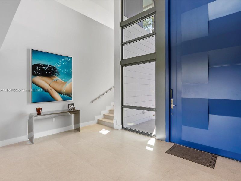 Furnished interior view inside a new home in , Miami Shores (Image 16).