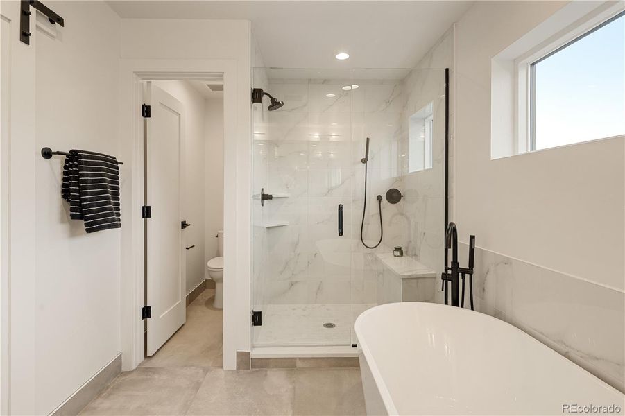 Furnished interior view inside a new home in , Denver (Image 10).