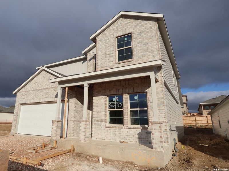 In-progress construction of a new home in Mesquite Ridge, San Antonio, TX (Image 26).