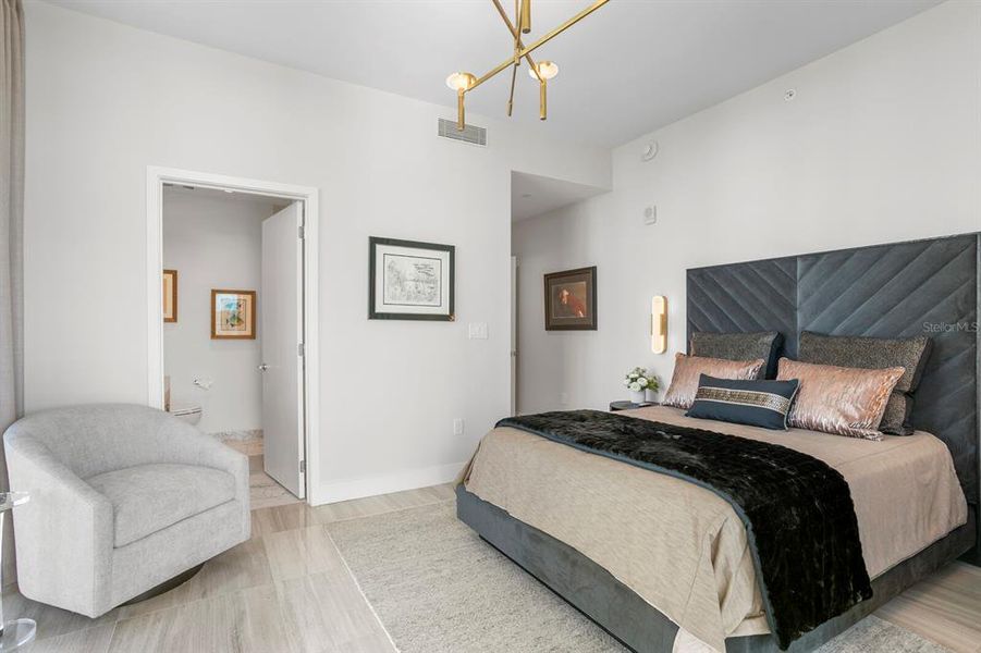 Furnished interior view inside a new home in , Tampa (Image 47).