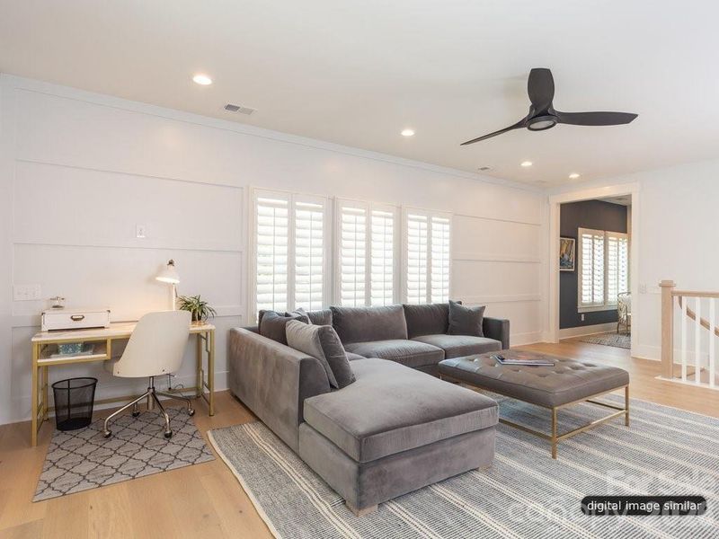 Furnished interior view inside a new home in , Davidson (Image 10).