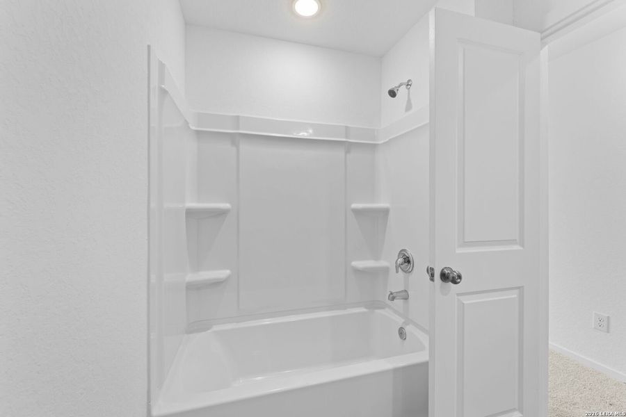 Furnished interior view inside a new home in Waterwheel, San Antonio (Image 12).