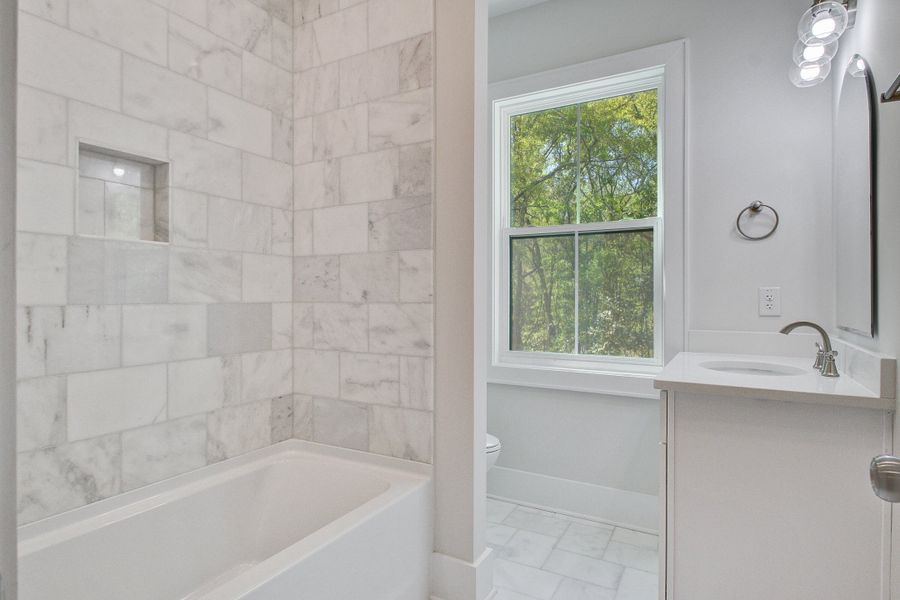 Furnished interior view inside a new home in , Mount Pleasant (Image 6).