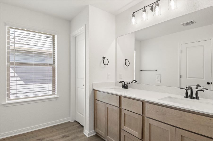 Furnished interior view inside a new home in Blanco Vista, San Marcos (Image 11). Furnished interior view inside a new home in Blanco Vista, San Marcos (Image 11).
