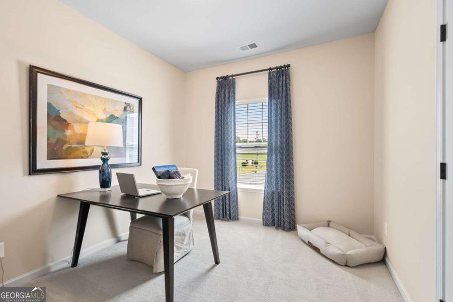 Furnished interior view inside a new home in Glendale Towns, Conyers (Image 23).